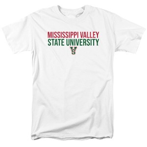 Men's Mississippi Valley State University Official Stacked T-Shirt - 1 of 4