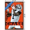 Trends International NFL Cincinnati Bengals - Ja'Marr Chase 23 Framed Wall Poster Prints - 3 of 4