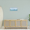 Stupell Industries White Sail Boats Across Coast, 24" x 10" - 2 of 4