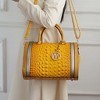 MKF Collection Eleanor Faux Crocodile-Embossed Vegan Leather Women’s Satchel by Mia K - 4 of 4