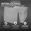 BalanceFrom Fitness Interlocking EVA Foam Exercise Mat Tiles - 3 of 4