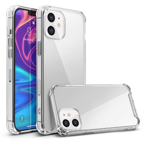 Shamo's Compatible with iPhone 12 | 12 Pro Case Clear (2020), Shockproof  Bumper Cover Soft TPU Silicone Transparent Anti-Scratch, HD Crystal Clear