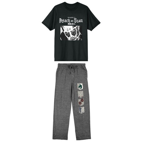 Attack On Titan Military Branches Pajama Pants Plus Size