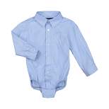 Andy & Evan Toddler Blue Chambray Button Down Shirt, Size 12/18
