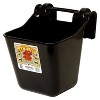 Little Giant HF12BLACK Heavy Duty 12 Quart Mountable Plastic Hook Over Feeder, Black (2 Pack) - 2 of 3