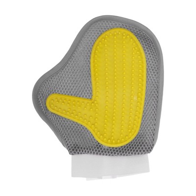 Unique Bargains Single-sided Pet Grooming Glove 1 Pc