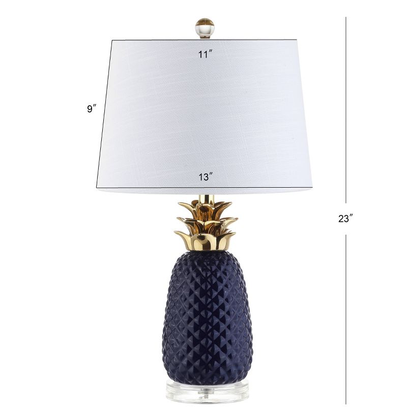 23" Ceramic Pineapple Table Lamp (Includes Energy Efficient Light Bulb) - JONATHAN Y, 5 of 8