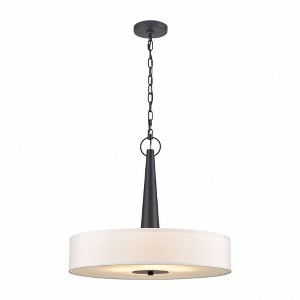 Elk Home Leo 4 - Light Pendant in  Matte Black - 1 of 3