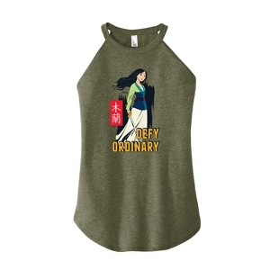 Women's - Disney - Defy Ordinary Graphic High Neck Tank - 1 of 2