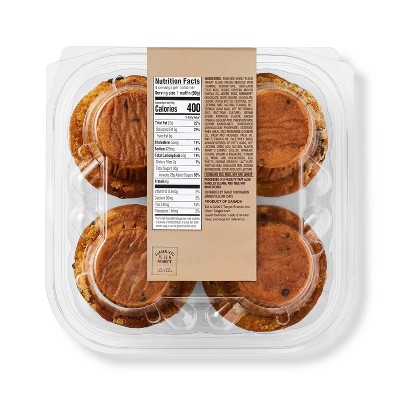 Chocolate Chip Muffins - 14oz/4ct - Favorite Day™