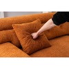 JOYRACER 103" 4-Seater Modular Sofa, Combined Couch Furniture with 2 Pillows for Apartment Living Room - 4 of 4