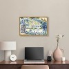 Art Remedy Golden Henri Edmond Cross - Garden at Saint Clair Impresionism Landscape Wall Art, 24" x 16", Gold Frame - 2 of 4