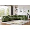 Minimore Modern Style 144" W Winnie L Shape 6S Sofa Green - 2 of 4