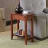 Breighton Home Harper End Table with Flip Top Storage and Lower Shelf - 2 of 4