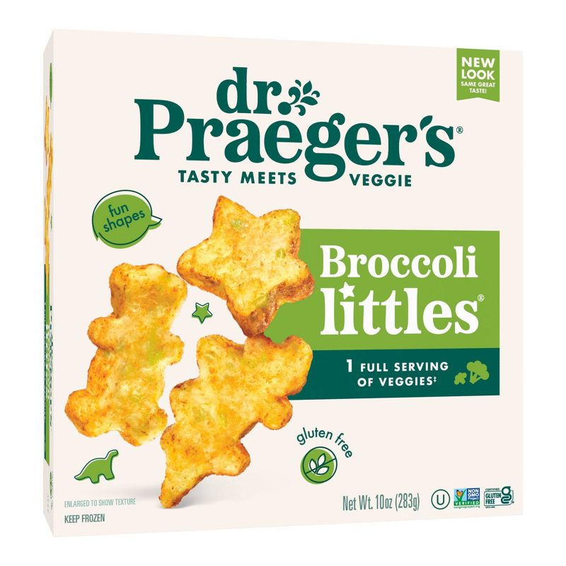 Dr. Praeger&#39;s Frozen Gluten Free Broccoli Littles - 10oz, 1 of 6