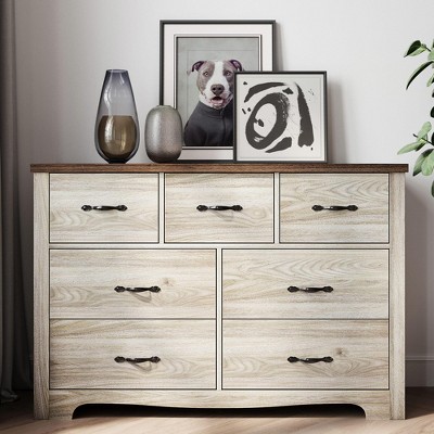 Drawers Dresser for Bedroom, Wood Bedroom Dresser Modern Drawer Chest