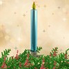 One Hundred 80 Degrees 9.0 Inch Clip-On Candle Ornament Tinsel Town Tree Ornaments - 3 of 3