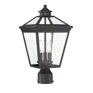 Savoy House Ellijay 3 - Light Post Light in  English Bronze - 1 of 4