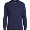 Lands' End Men's Knit Rib Crewneck Pajama Shirt - 3 of 3