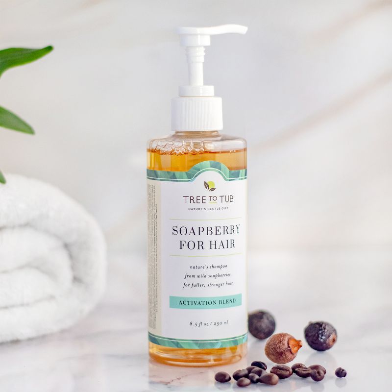 Tree To Tub Biotin Hair Thickening Shampoo for Thicker, Fuller Volume - Gentle Volumizing Sulfate Free Argan Oil Shampoo for Women & Men, 6 of 12