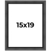 PosterPalooza | Refined Black Picture Frame - UV Acrylic, Foam Board Backing, Hanging Hardware - 2 of 4