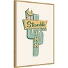 Amanti Art Stumble Inn Roadside Motel Art by The Whiskey Ginger Canvas Wall Art Print Framed - 2 of 4