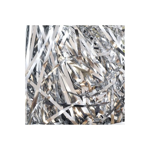 Jam Paper Crinkle Cut Shred Tissue Paper Filler Metallic Silver 1.25 Oz  1202500 : Target