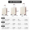 Lightweight Expandable ABS Hardshell Suitcase with TSA Lock, Spinner Wheels, and Telescopic Handle, Hardside Luggage for Men Women - 2 of 4