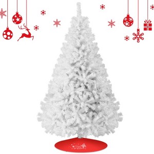 7Ft/8FT Artificial Holiday Christmas Tree - 1 of 4