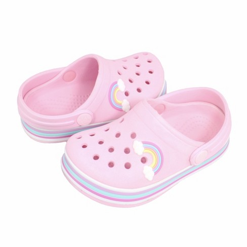 Koala Kids Girls Rainbow Eva Clogs Light Pink 10 Target