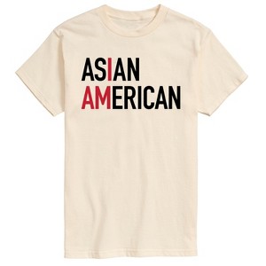 Men's - Instant Message - I Am Asian American Short Sleeve Graphic T-Shirt - 1 of 4