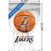 Trends International NBA Los Angeles Lakers - Drip Ball 20 Unframed Wall Poster Prints - 3 of 4