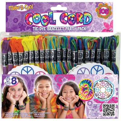 Janlynn Cool Cord Friendship Bracelet Pack-Assorted Colors