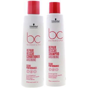 Schwarzkopf Bonacure Repair Rescue Shampoo Arginine, 8.4 oz & Schwarzkopf Bonacure Repair Rescue Conditioner Arginine, 6.7 oz DUO - 1 of 2
