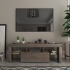 NicBex TV Stands for 65 inch TV,LED Light Entertainment Center with  Drawers,TV Console for Living Room, Bedroom, Home - 2 of 4
