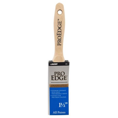Linzer Pro Impact 1-1/2 in. Flat Paint Brush (Case of 6)