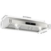 Futhork 29.5-inch Kitchen Range Hood, 1100 CFM Under-Cabinet Vent with Touch & Gesture Control - 3 of 4