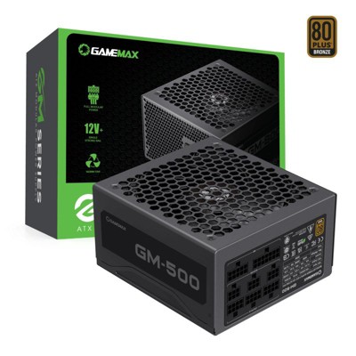 GAMEMAX GM-500 Modular 500W PC Power Supply