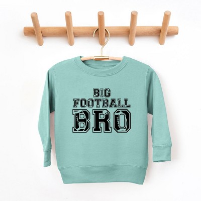 The Juniper Shop Big Football Bro Toddler Graphic Sweatshirt