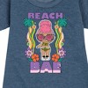 Girls' - LOL Surprise! - Groovy Beach Babe Graphic Short Sleeve Fleece Dress - 2 of 4