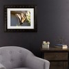 Trademark Fine Art - Leslie Montgomery Eastern Tiger Swallowtail Butterfly Feeding Matted Framed Art - 2 of 4