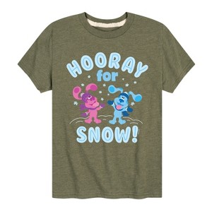 Boys' - Blue's Clues & You! - Hooray For Snow Short Sleeve Graphic T-Shirt - 1 of 4