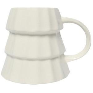 Cream Tree 17oz. Figurine Coffee Mug - 1 of 4