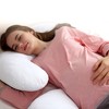 Cheer Collection Hypoallergenic J-Shape Body Pillow with Zippered Cover - 4 of 4