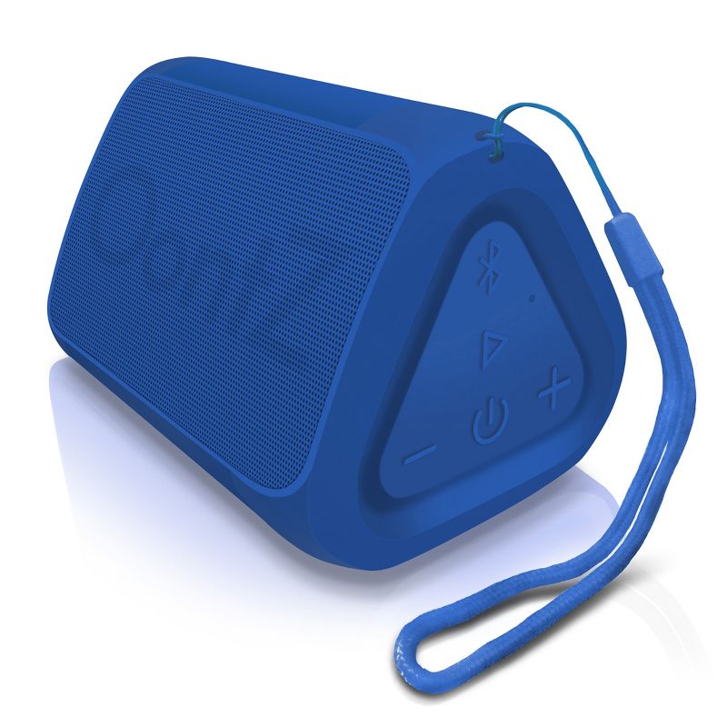 OontZ Solo Bluetooth Speaker, IPX5 Water Resistant, 5 Watts, 100' Wireless Range, Blue, 1 of 8