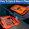 5 Star Super Deals Silicone Tool Tray 3PC Set - Non-Slip, Flexible Anti-Static Organizer for Tools & Electronics, Dishwasher-Safe, & Heat-Resistant - 4 of 4