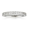 ELYA Women's Polished Prong-Set Cubic Zirconia Stainless Steel Ring - 2 of 4
