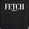 Women's - Mean Girls - Have A Fetch Christmas Lightweight French Terry Wide Neck Long Sleeve Shirt - 2 of 4