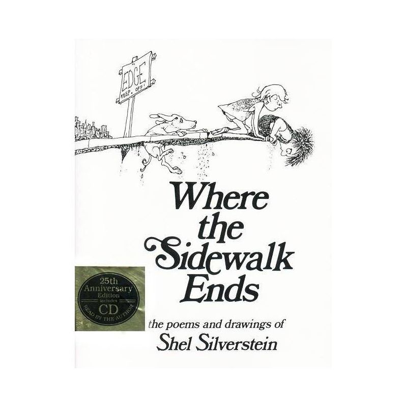 Where the Sidewalk Ends - 25th Edition by  Shel Silverstein (Mixed Media Product), 1 of 2