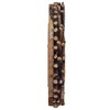 vidaXL Mirror Natural Wood Solid teak wood and glass Medium - 3 of 4